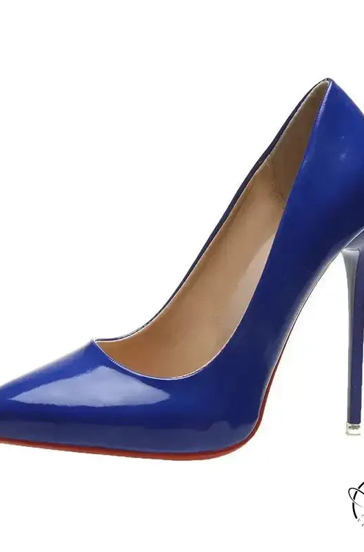 SLEEK PATENT LEATHER STILETTO HIGH HEELS-VETEMENTS