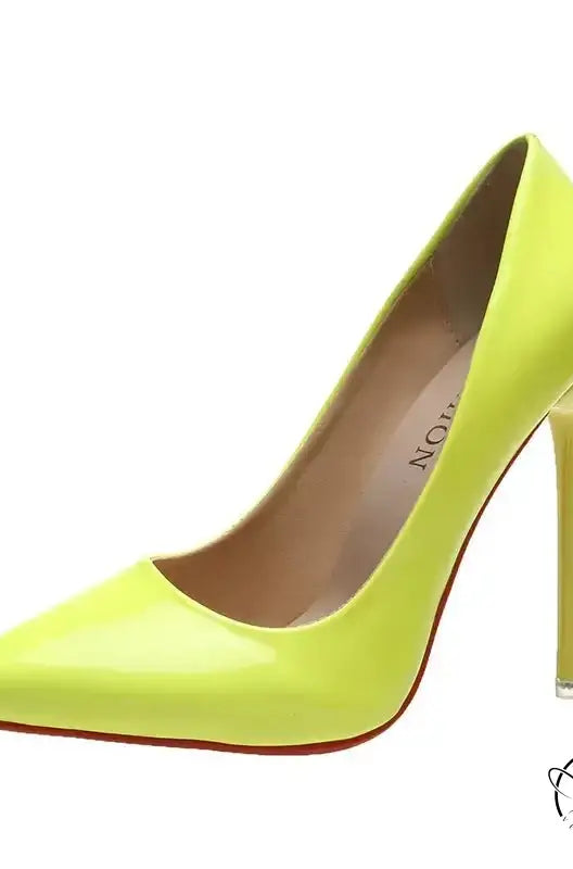 SLEEK PATENT LEATHER STILETTO HIGH HEELS-VETEMENTS