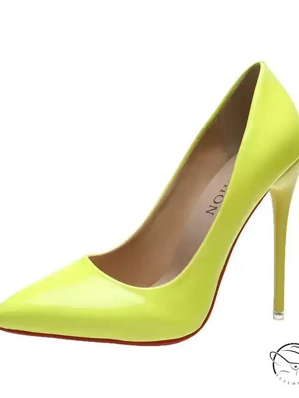 SLEEK PATENT LEATHER STILETTO HIGH HEELS-VETEMENTS