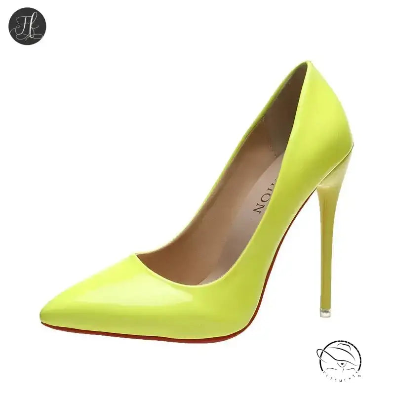 SLEEK PATENT LEATHER STILETTO HIGH HEELS-VETEMENTS