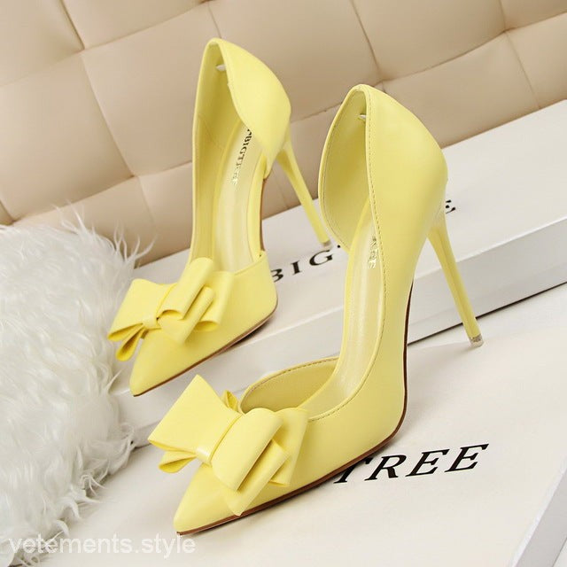 ELEGANT SWEET HIGH-HEELED PUMPS-VETEMENTS