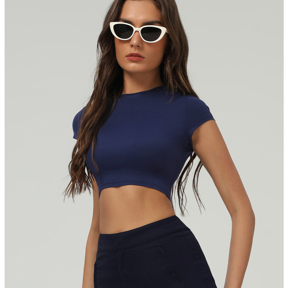 Tight Brushed Yoga t Shirt