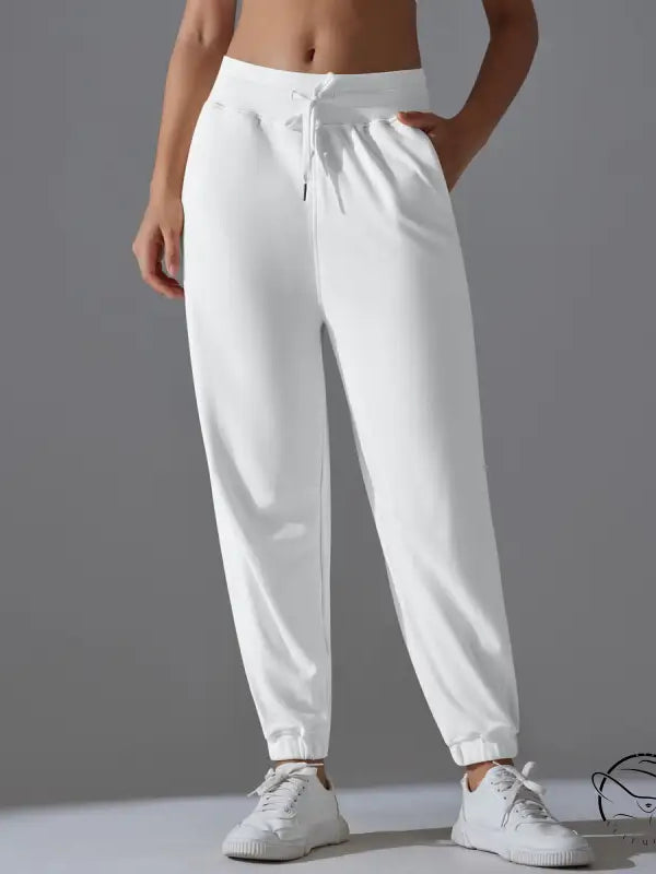 Wide Leg Breathable High Waist Fitness Pants Running