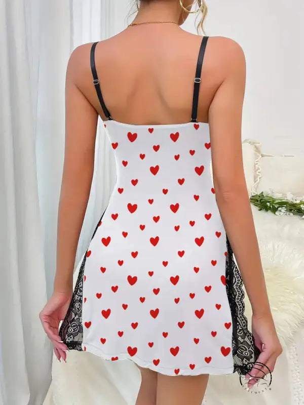 Lingerie Sling Dress Milk Silk Fabric