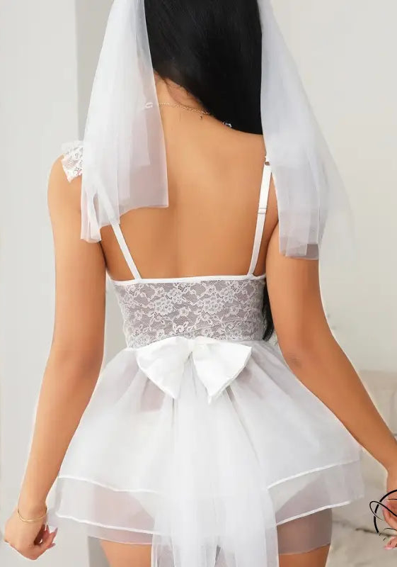 Underwear Body Shaping Two Piece Suits Dress Hollow out Cutout Cross Straps See Through Suit