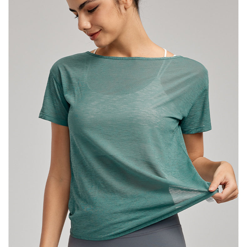 Lightweight Breathable Yoga t Shirt Top