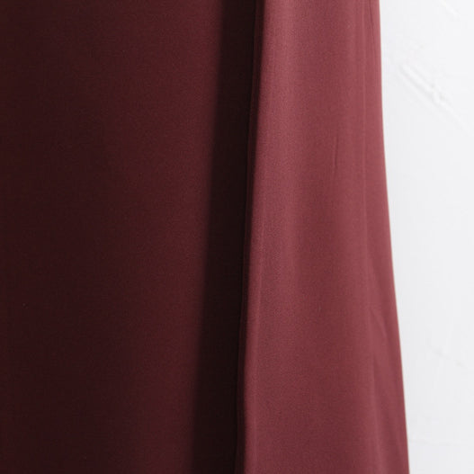 Cozy Red Striped Long Trench Coat