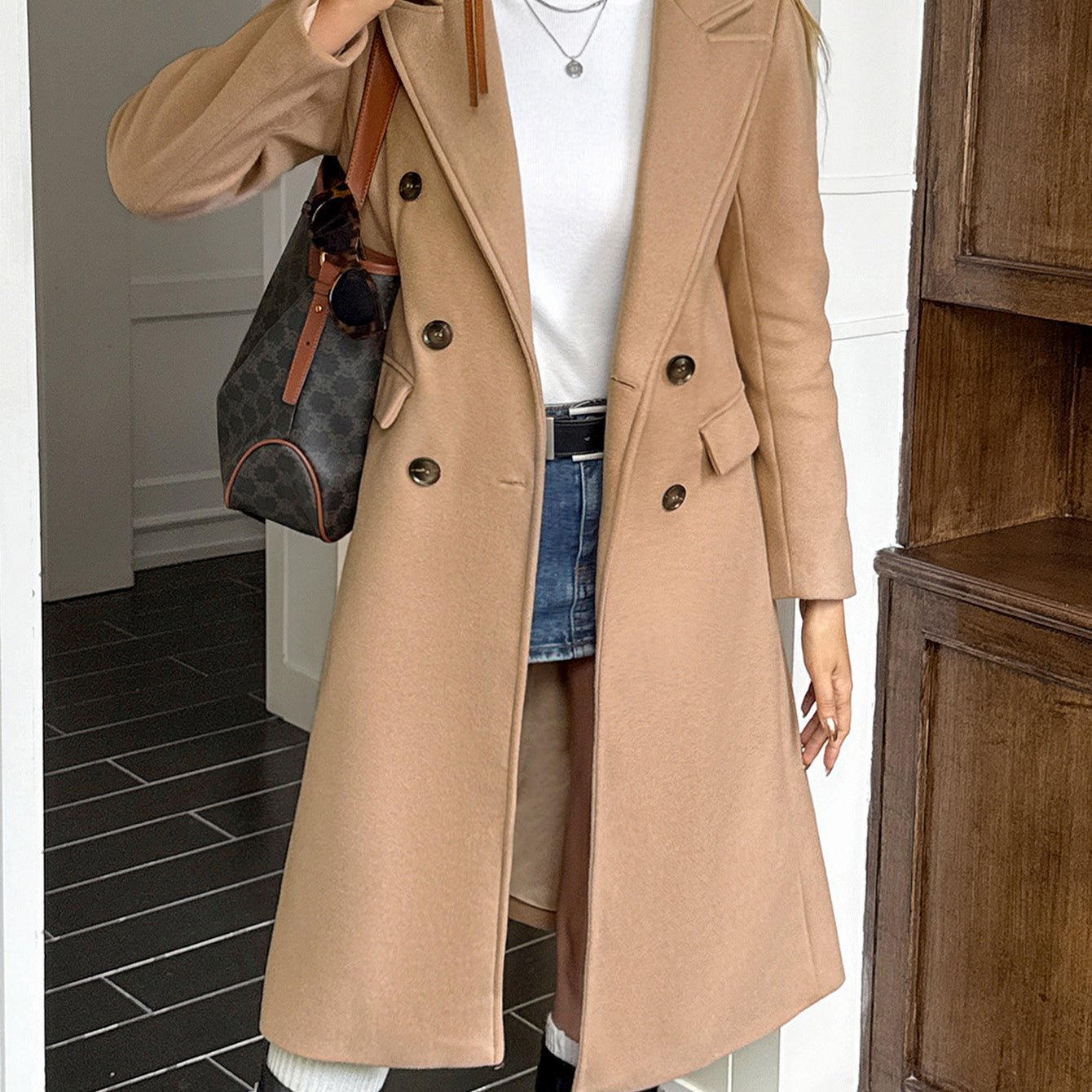 Casual Long Sleeve Coat