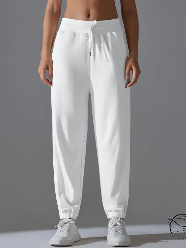 Wide Leg Breathable High Waist Fitness Pants Running