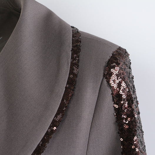 Early Autumn Heavy Stitching Mid Length Trench Coat