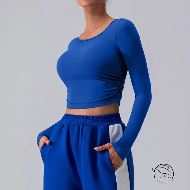 Casual Running Sport Long Sleeve Breathable t Shirt Workout Clothes