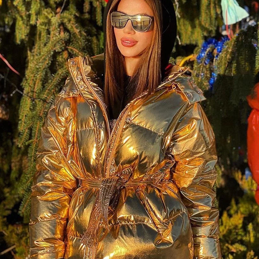 Hooded Cotton Coat Jacket