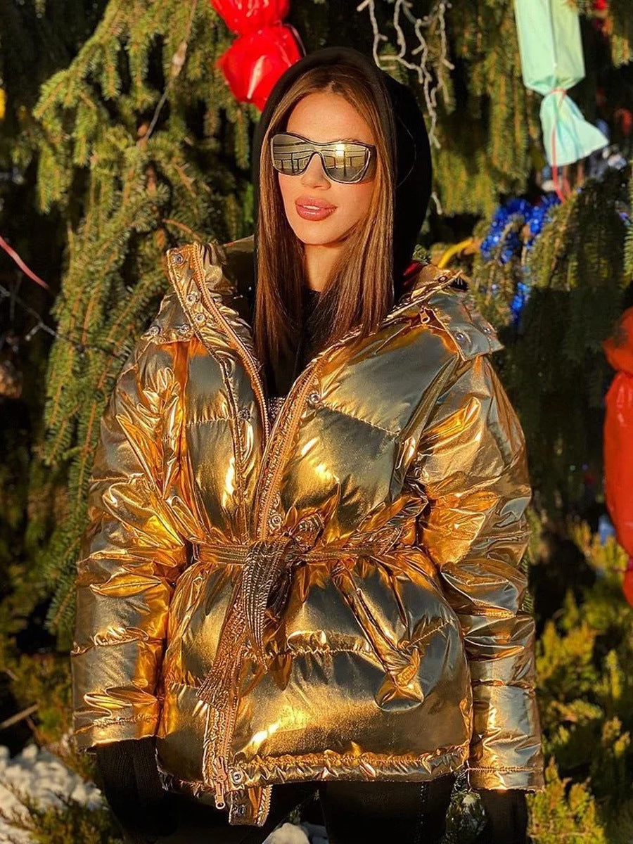 Hooded Cotton Coat Jacket