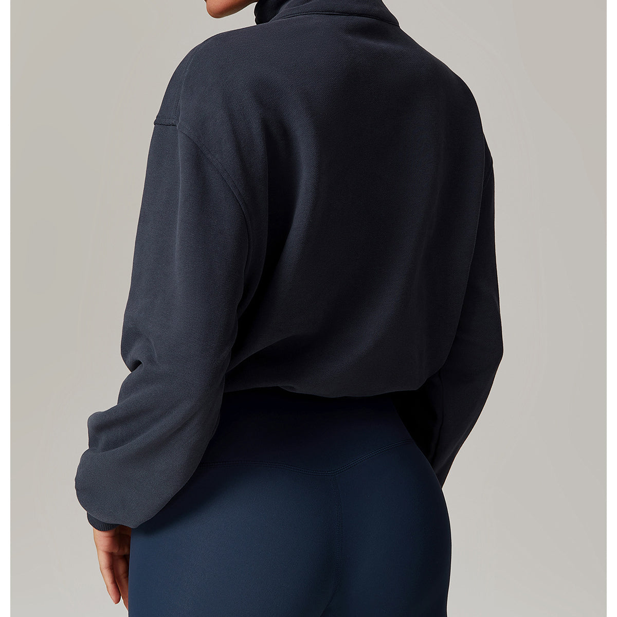 Casual Loose Sweatshirt Warm Running Fitness Top