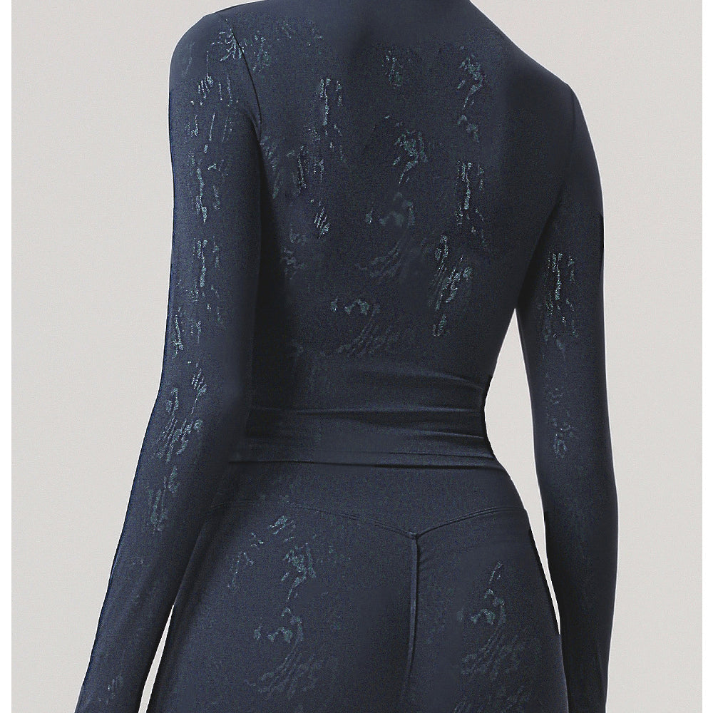 Comfy Long Sleeve Tight Yoga t Shirt