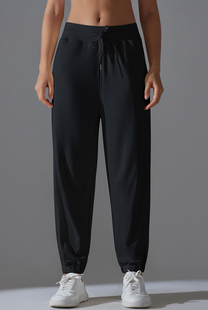 Wide Leg Breathable High Waist Fitness Pants Running