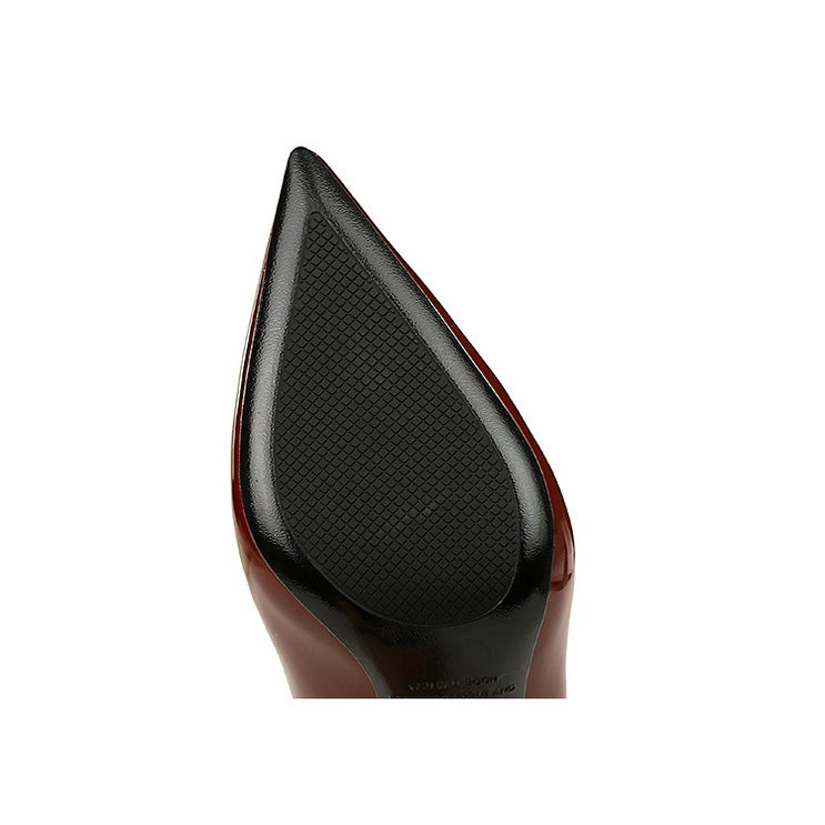 Fashionable Simple Metal Heel Ultra High