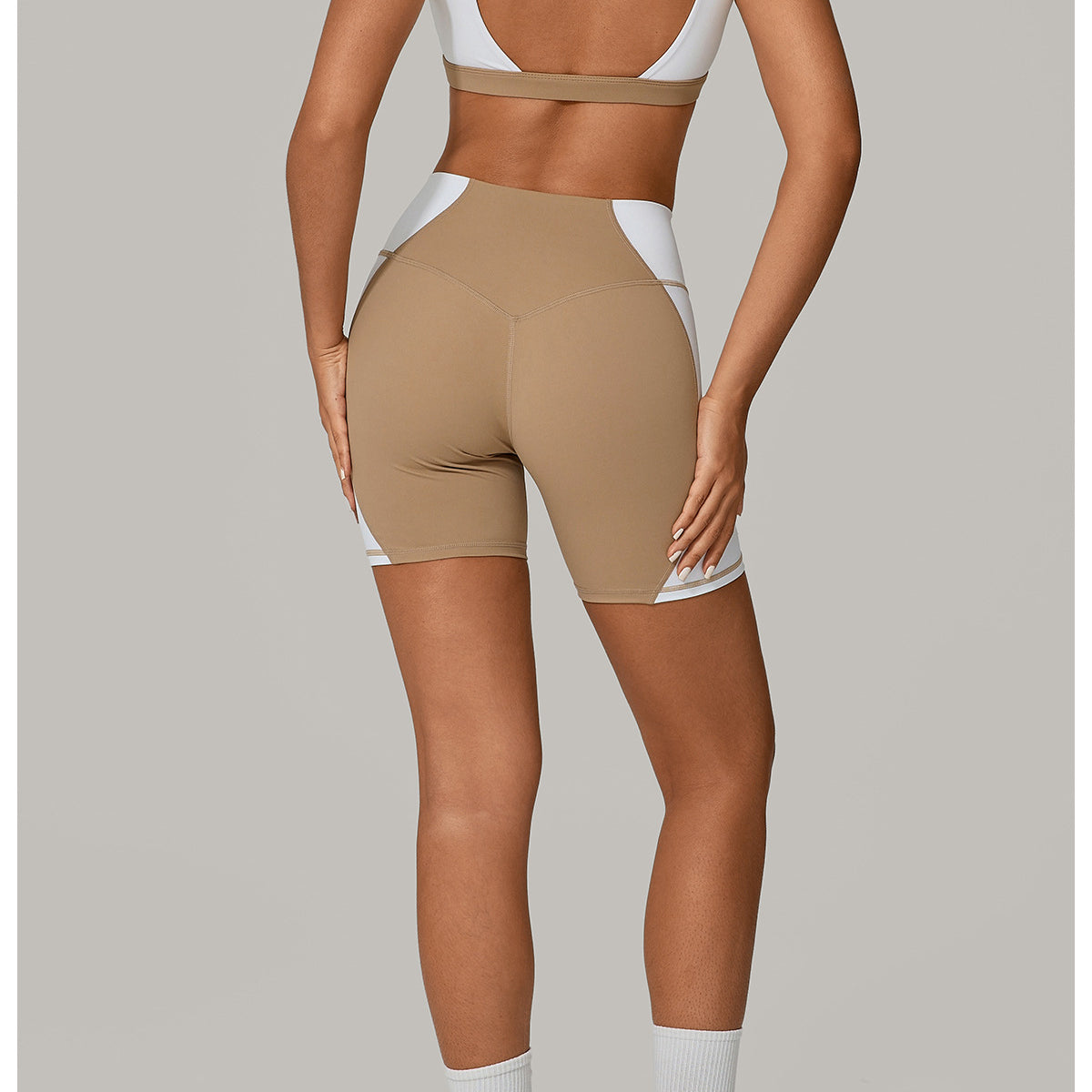 Color Matching Tight Quick Drying Fitness Clothes