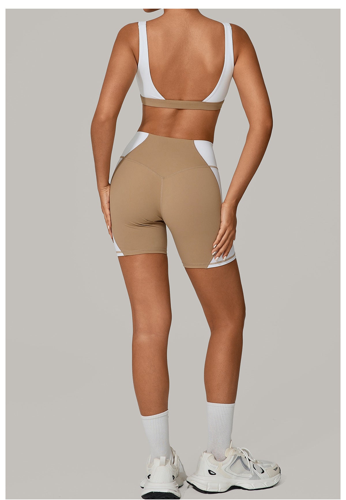 Color Matching Tight Quick Drying Fitness Clothes