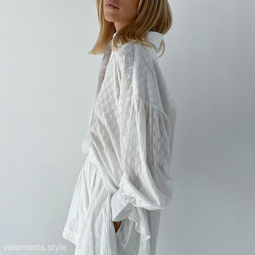 FRENCH JACQUARD PAJAMAS SET-VETEMENTS