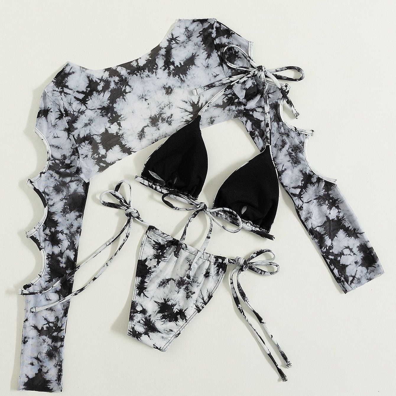 SEXY BIKINI THREE PIECE-VETEMENTS