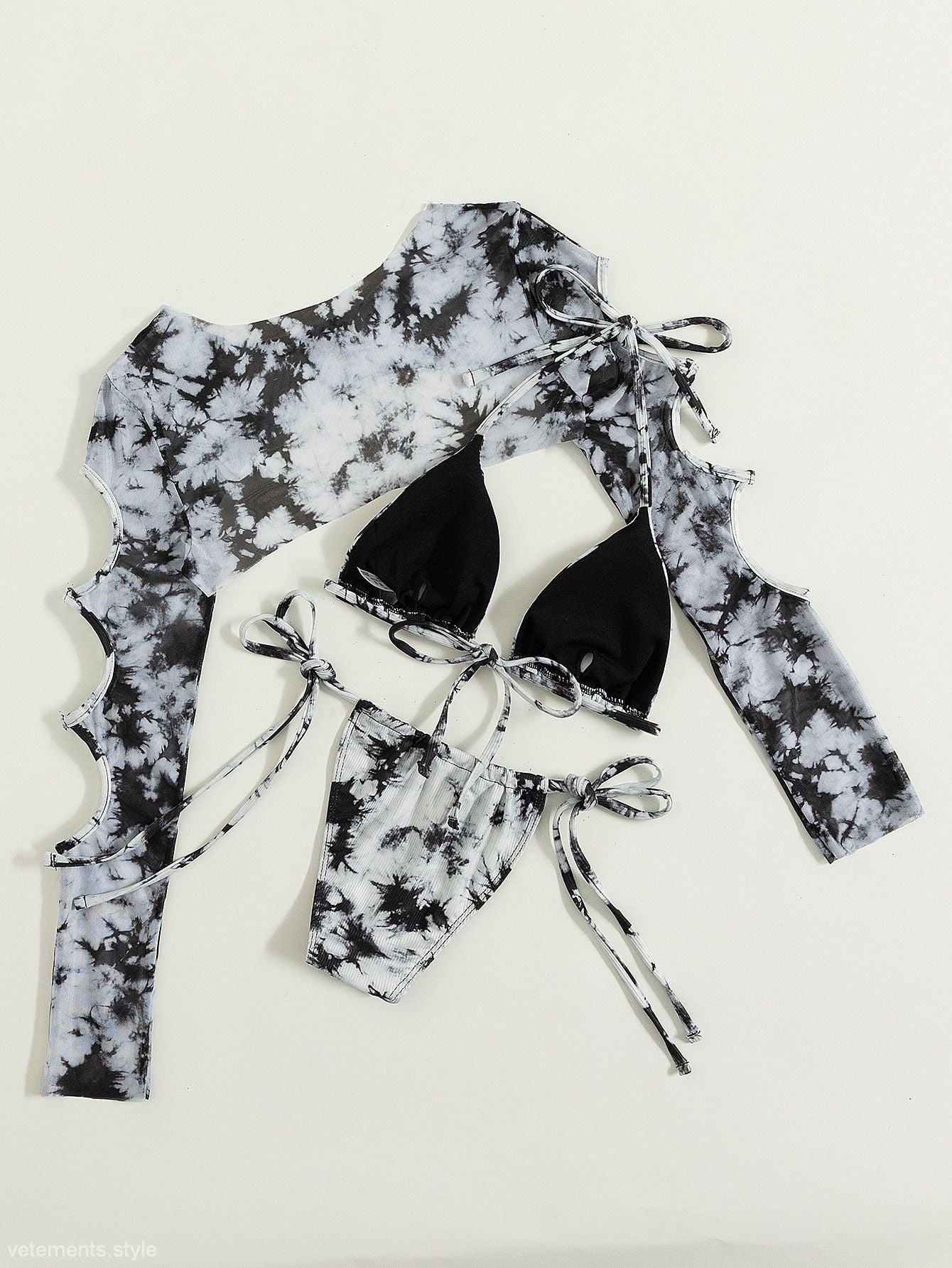 SEXY BIKINI THREE PIECE-VETEMENTS