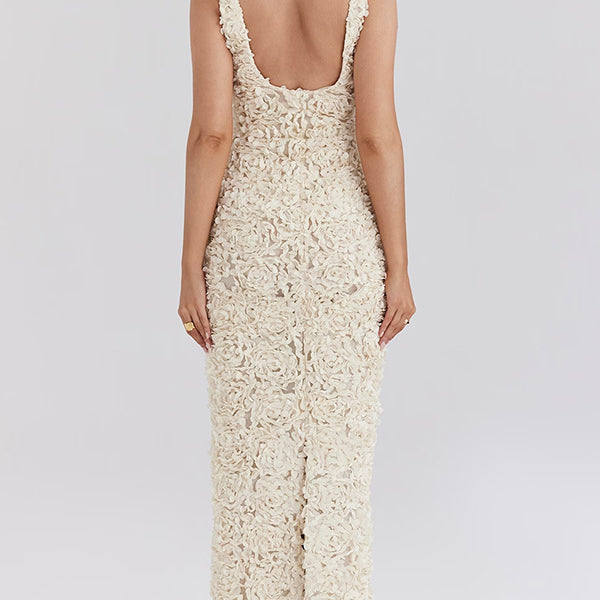 Spring Summer Strap Split Dress Casual Loose Vacation Women Clothing