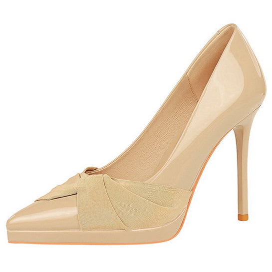 Classy Leather High Heel