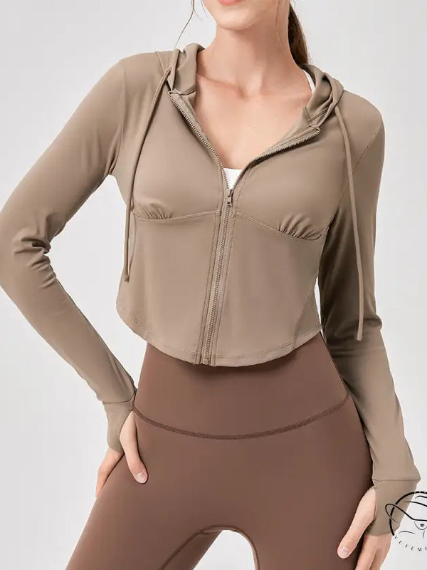 Winter Cardigan Slim Fit Fitness Top