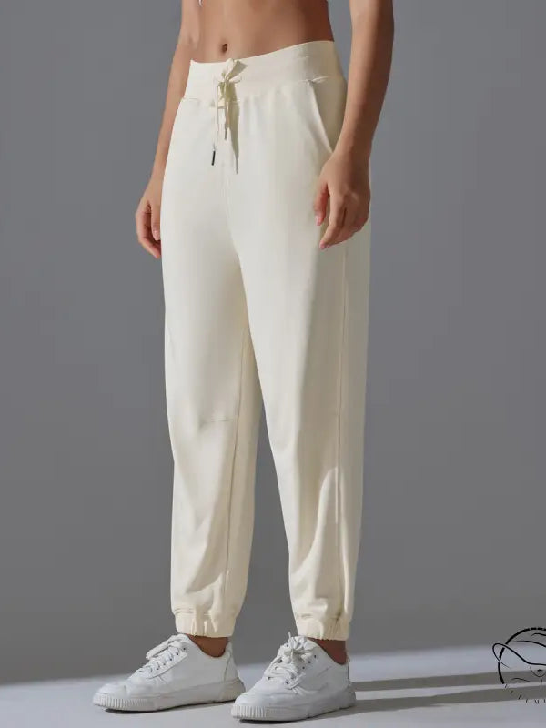 Wide Leg Breathable High Waist Fitness Pants Running