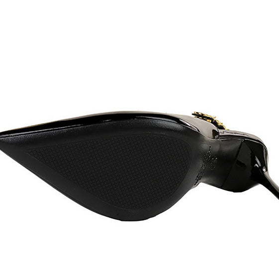 Wind Back Empty Shoes Cocktail High Heels