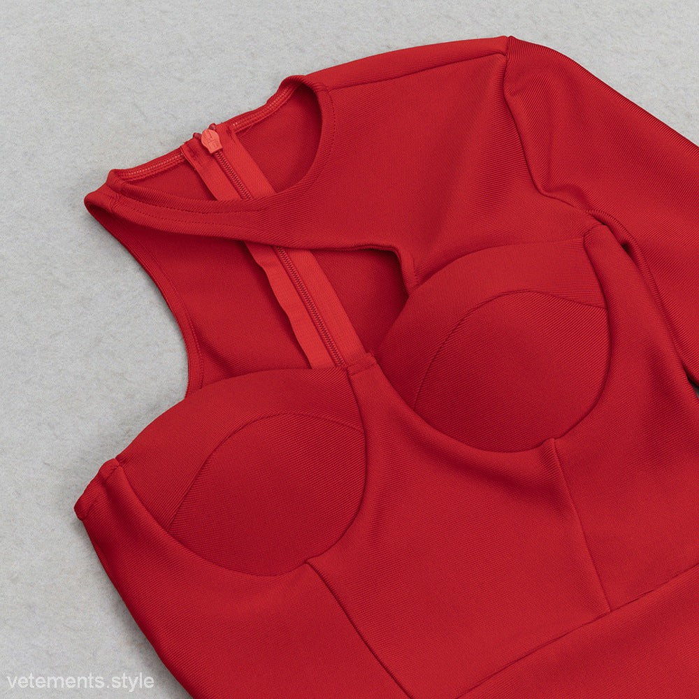 SEXY EVENING SLIM FIT DRESS-VETEMENTS