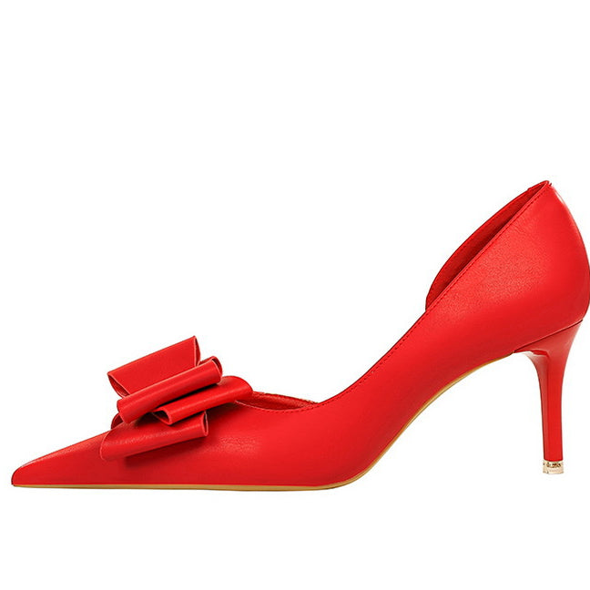 Korean Slim Fit Sweet Stiletto High Heel