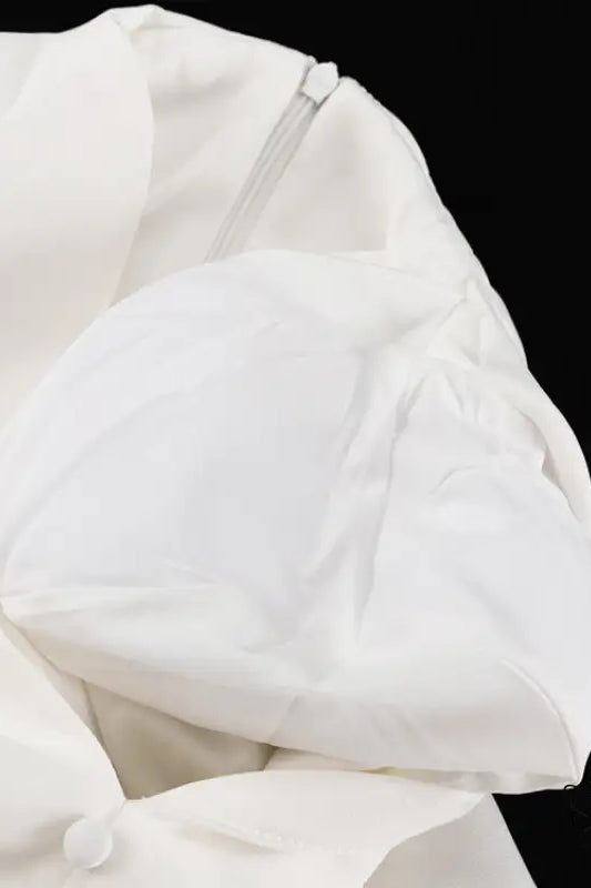 Enchanting High Waist Split French Dress