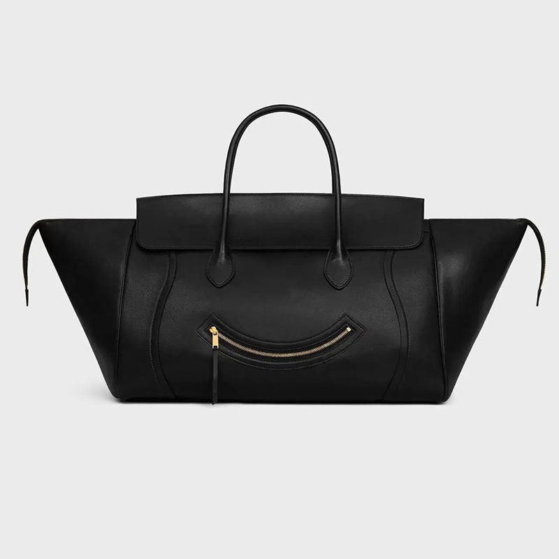 Elegant Soft Leather Office Handbag
