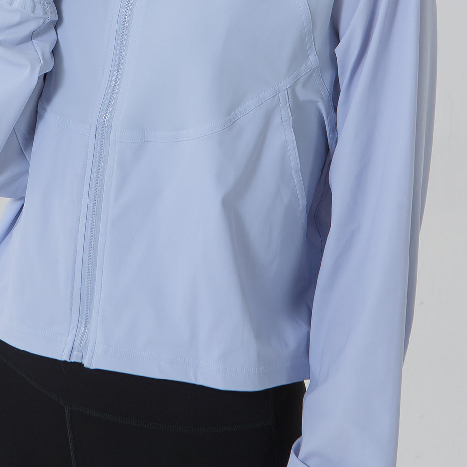 Autumn Winter Zip Up Shirt Women Girllulu Sports Top Stand Collar Loose Breathable Fitness Clothes Coat