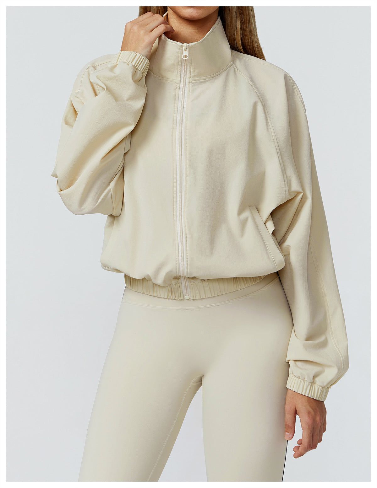 Quick Drying Stand Collar Sports Jacket