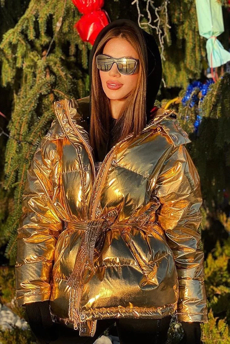 Hooded Cotton Coat Jacket