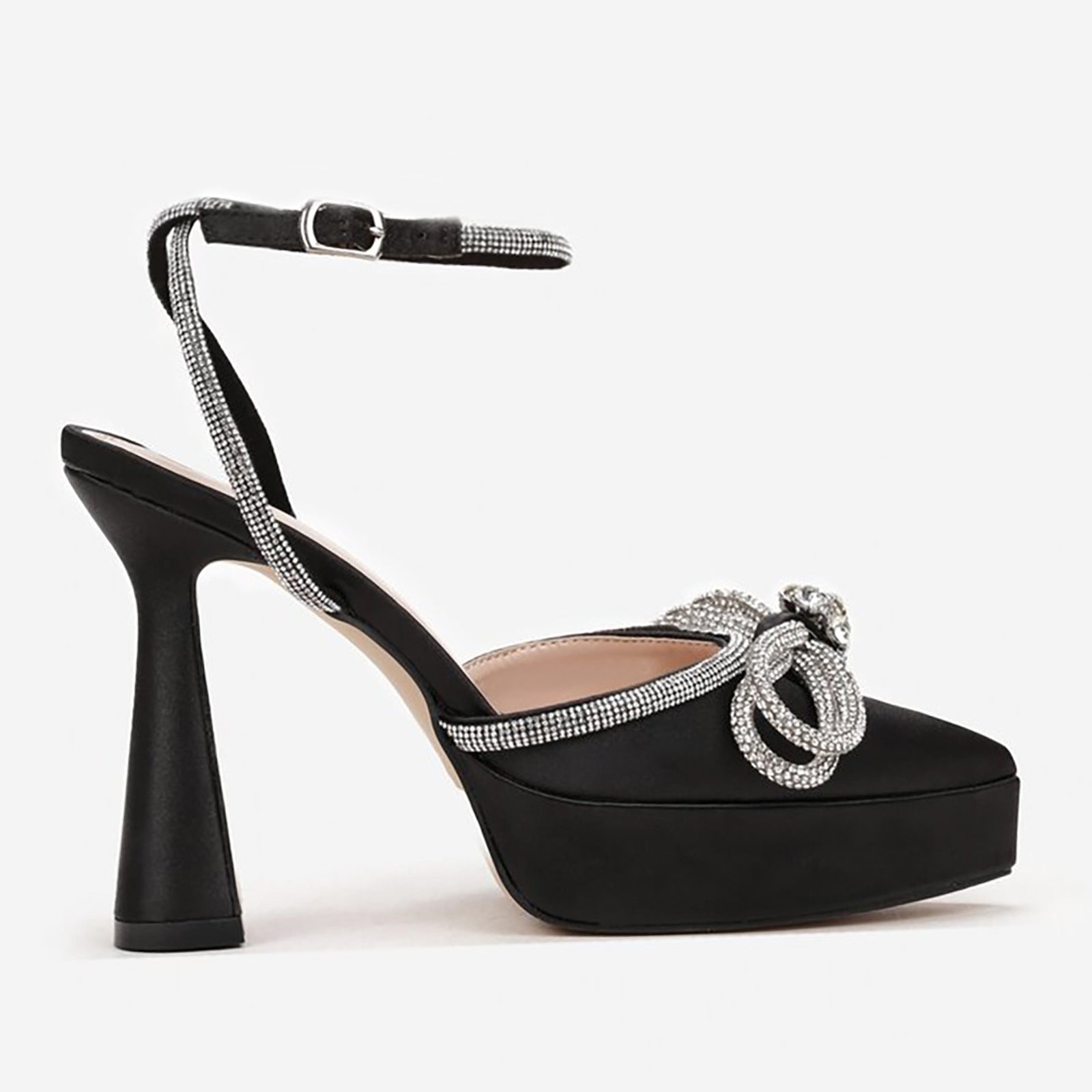 Elegant Thick High Heel 13cm