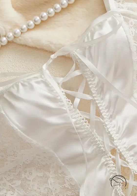 Underwear Body Shaping Two Piece Suits Dress Hollow out Cutout Cross Straps See Through Suit