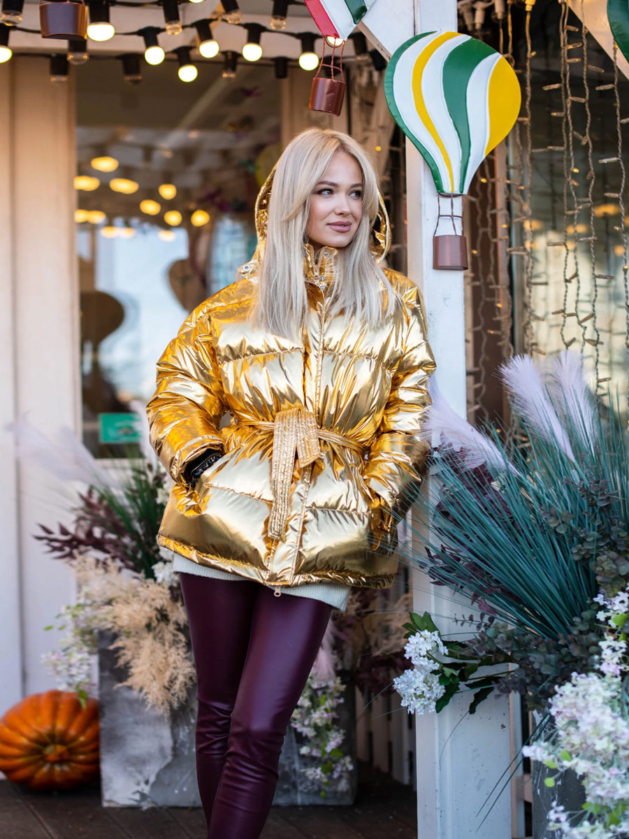 Hooded Cotton Coat Jacket