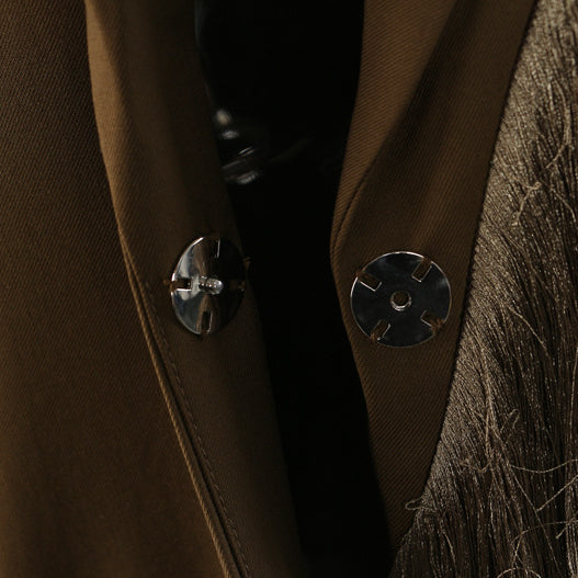 Early Autumn Personality Cutting Long Overcoat