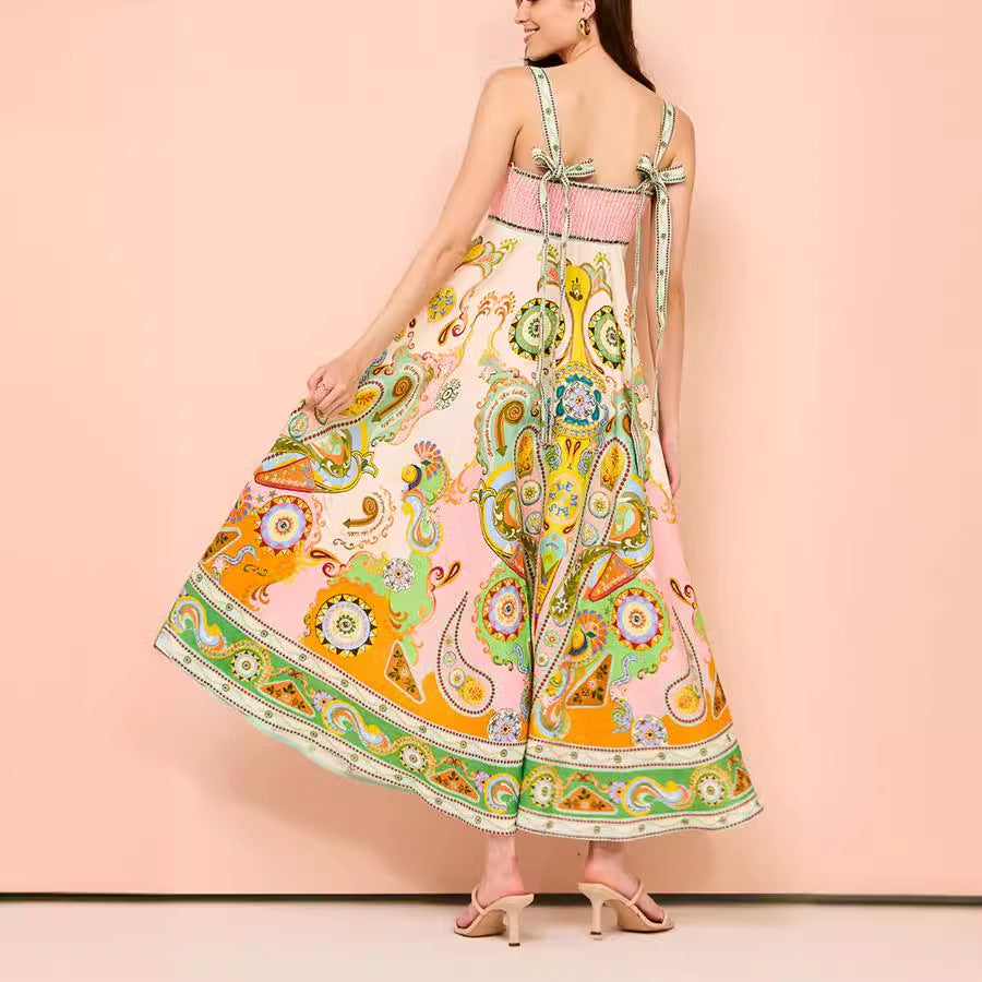 Comfy Cotton Linen Cami Dress