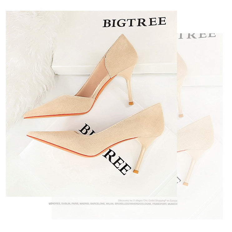 Fashionable Simple Stiletto High Heel
