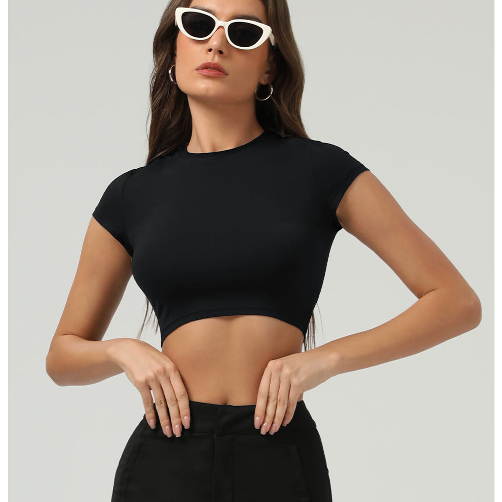 Tight Brushed Yoga t Shirt