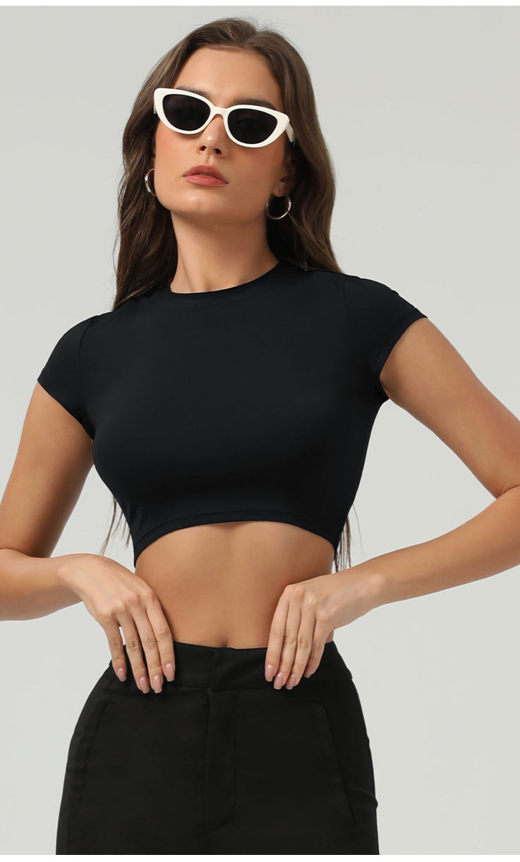 Tight Brushed Yoga t Shirt