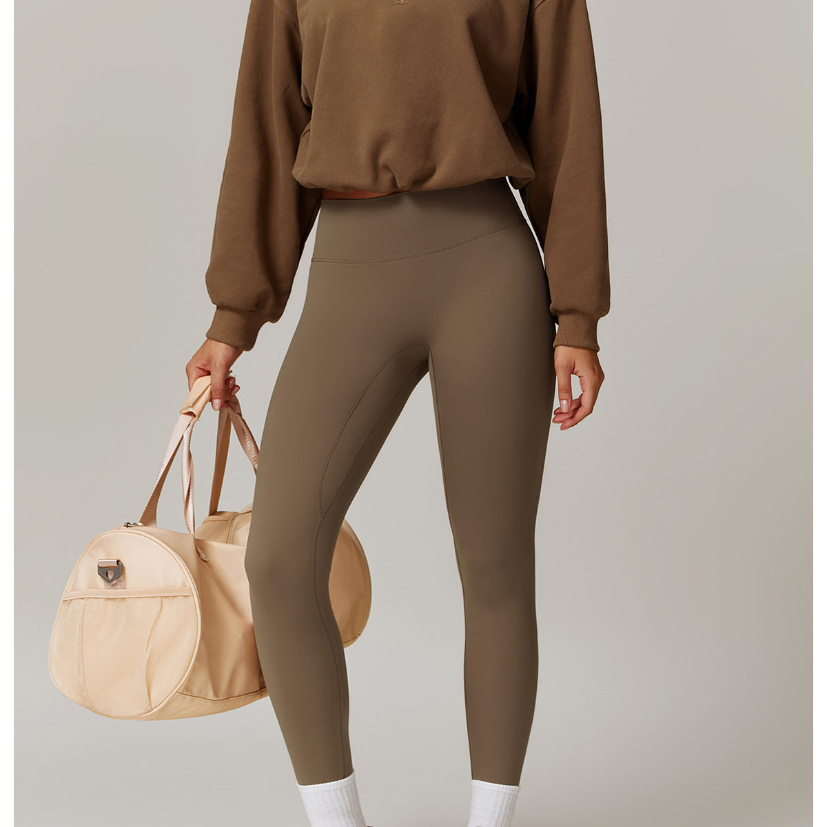 Casual Loose Sweatshirt Warm Running Fitness Top