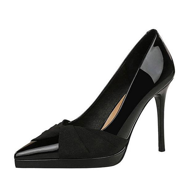 Classy Leather High Heel