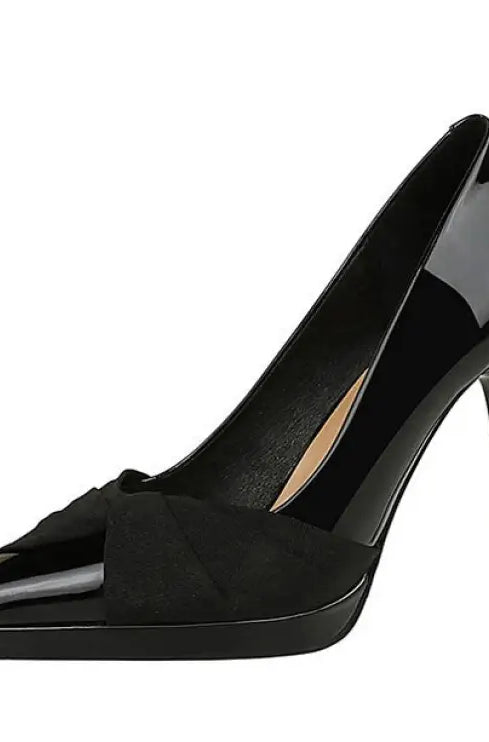 Classy Leather High Heel