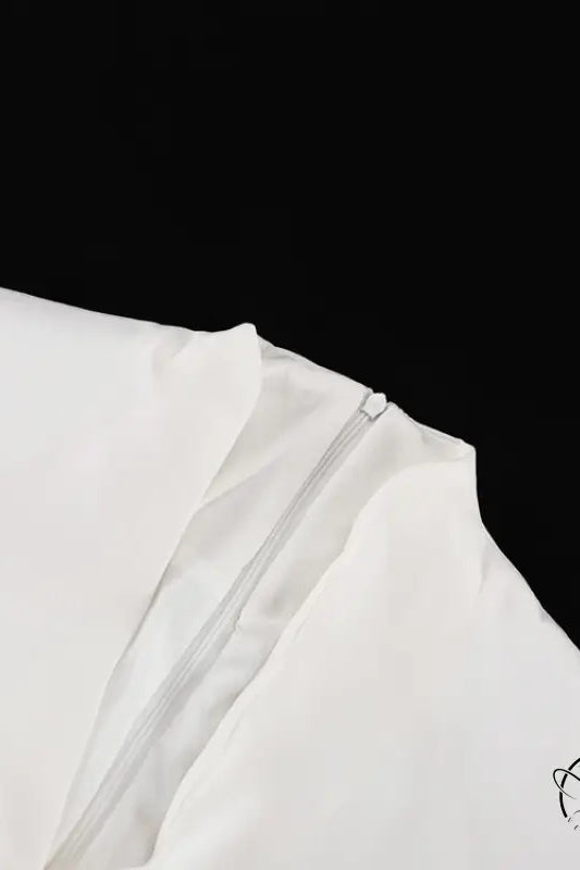 Enchanting High Waist Split French Dress